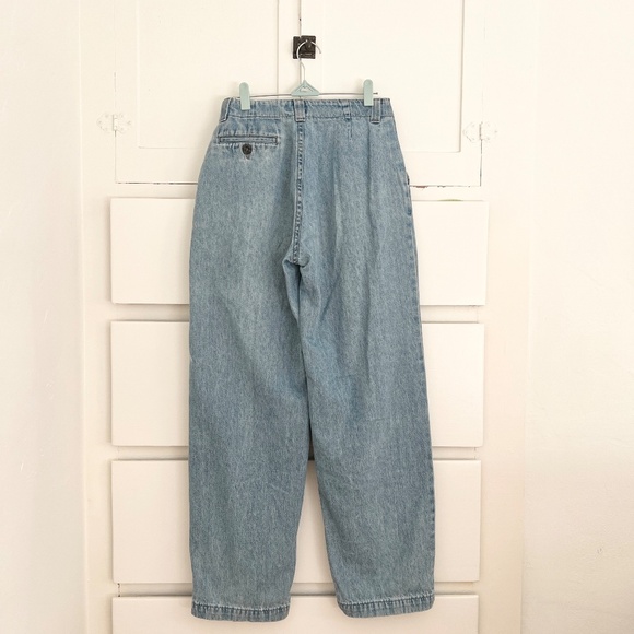 Vintage Lee Riveted High Rise Tapered Jeans 27 Made in USA - Picture 4 of 7